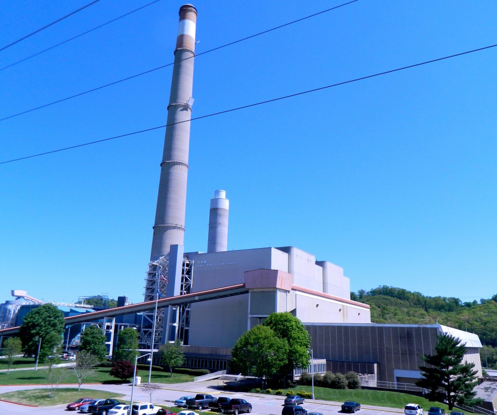 The Bull Run Fossil Plant in Claxton is idled due to mild weather and low power demand
