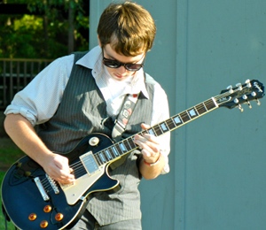 Guitar Player at Battle of the Teen Bands
