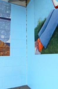 Woodland Elementary Library Cracks