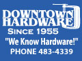 Downtown Hardware Ad