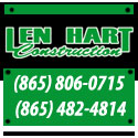 Len Hart Construction Ad