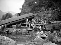 Troop train wreck-1944
