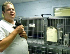 Joel McKaig at Oak Ridge Animal Shelter