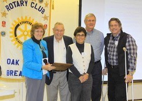 Oak Ridge Breakfast Rotary Service Above Self Award