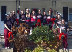 Oak Ridge High School Cheerleaders at Hospitality Houses