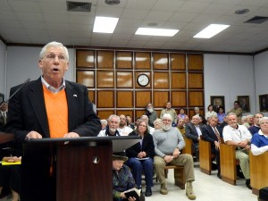 Tom Byrge at Anderson County Commission