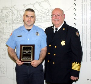 Bryan Chase Firefighter of the Year