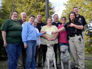 SARG Donates to Oak Ridge Animal Shelter