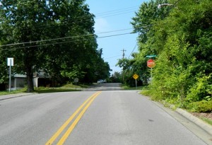 West Gettysburg Avenue Stop Sign