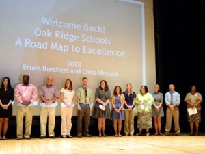 Oak Ridge Schools Welcomes New Teachers