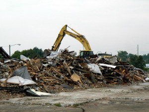 Super 8 Motel Demolition