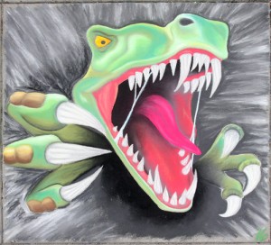 Alligator Teeth Street Painting Festival