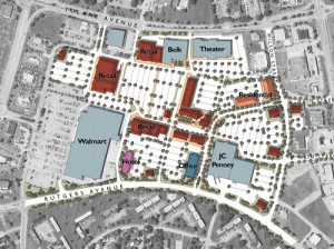 Oak Ridge Mall Concept Plan Featured