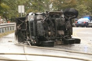 Vehicle Crash on Melton Lake Drive