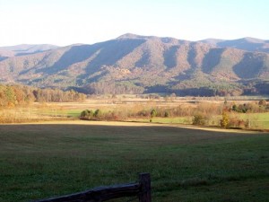 Cades Cove in the Fall