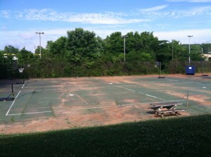 Girls Inc. Tennis Court
