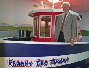Frank Peishel and "Franky the Tugboat"