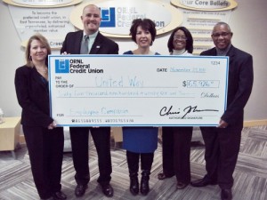 ORNL Federal Credit Union and United Way of Anderson County