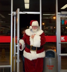 Santa Claus at Kmart