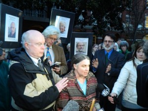 Bill Quigley, Michele Naar-Obed, and Chris Irwin