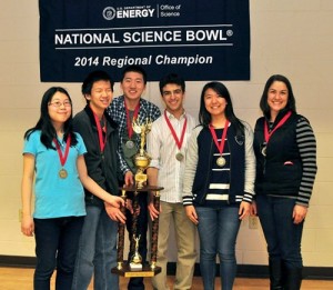Oak Ridge High School Tennessee Science Bowl Winners