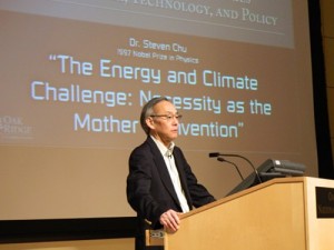 Steven Chu on Global Warming at Oak Ridge National Laboratory