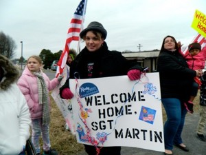 Welcome Home Sgt. Neal Martin