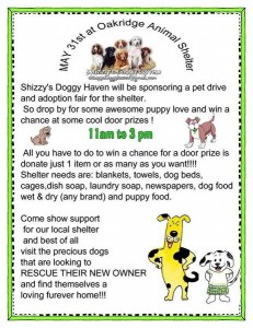 Oak Ridge Animal Shelter Pet Fair and Adoption Drive