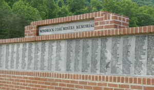 Windrock Coal Miners Memorial Wall