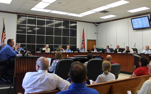 Anderson County Commission in June 2014