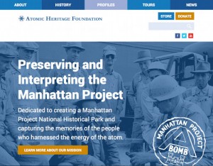 Atomic Heritage Foundation Manhattan Project Website