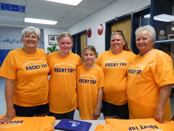 Rocky Top T-shirts for Lake City Fundraiser