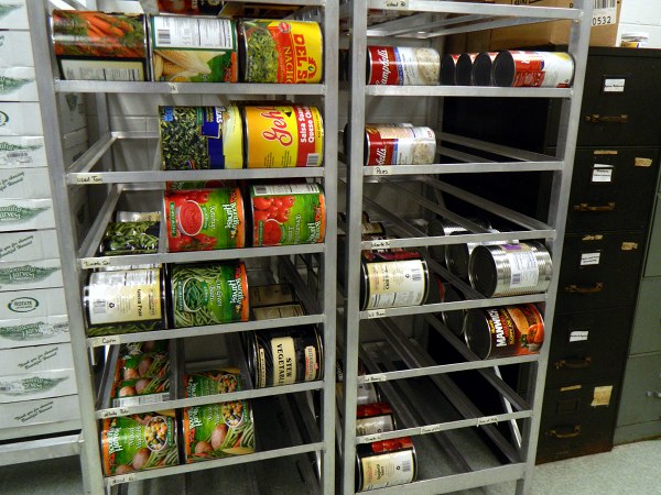 Anderson County Jail Food Rack