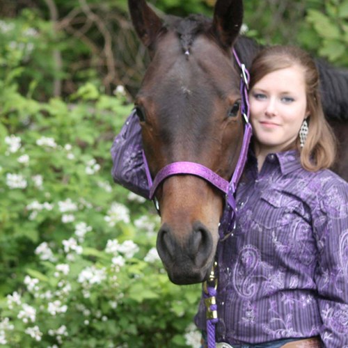 Erin Corwin with Horse