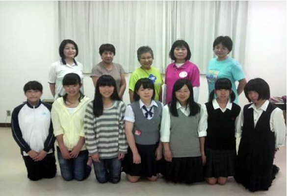 Japanese Girl Scouts Visitors