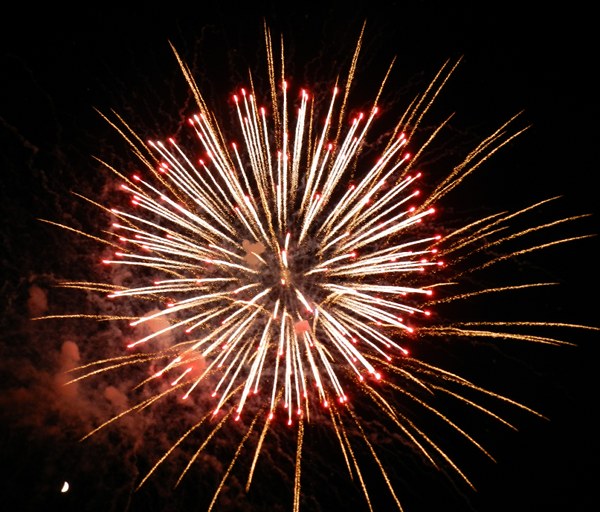 July 4, 2014, Fireworks in Oak Ridge