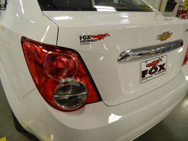 SL Tennessee Chevy Sonic LT Tail Light