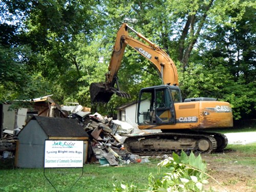 South Purdue Avenue Home Demolition
