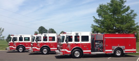 New Oak Ridge Fire Engines