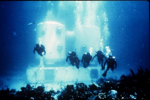 Aquanauts at Tektite I in 1969