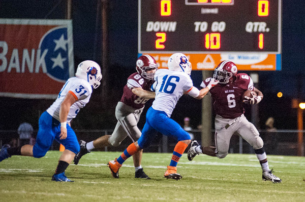 Campbell County Facemask Against Wildcats T.J. Allison