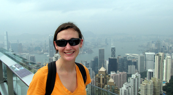 Patricia Garland in Hong Kong