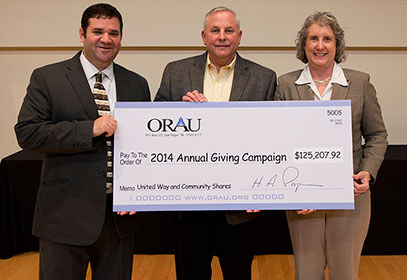 2014 ORAU Annual Giving Campaign