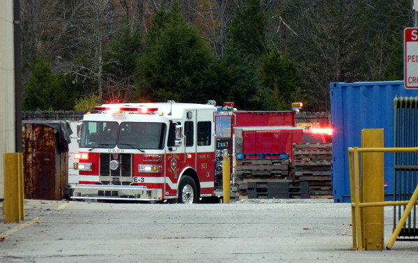Oak Ridge Fire Department Fire Engine at Toxco