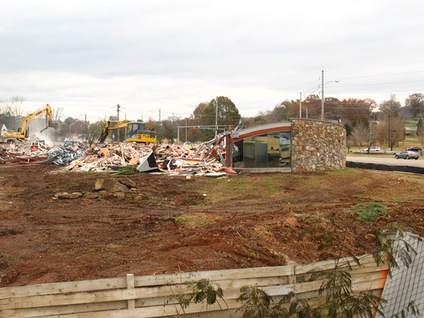 ORUUC Demolition with Excavators