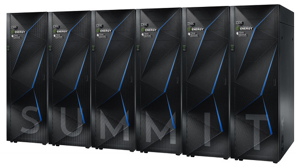 Summit Supercomputer Cabinets Graphic