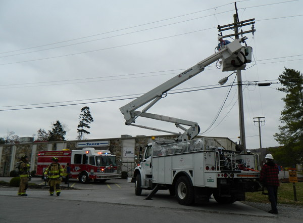 Toxco Electrical Fire