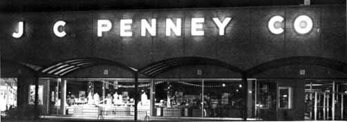 J.C. Penney at Night