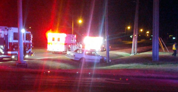 Crash at Oak Ridge Turnpike and Florida Avenue