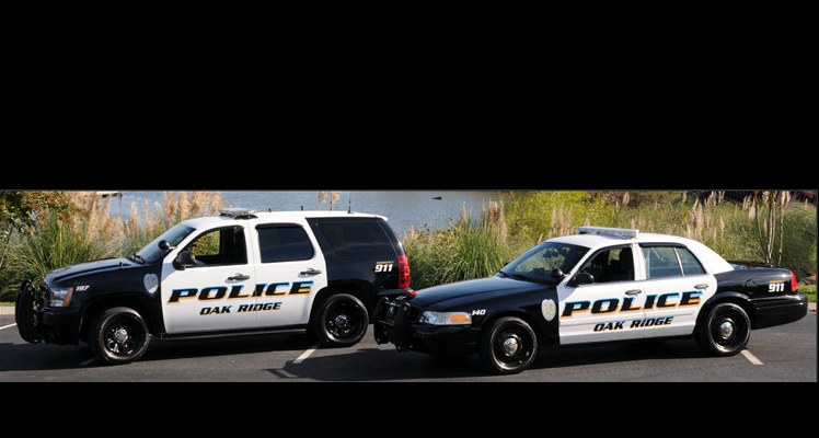Oak Ridge Police Department Cars